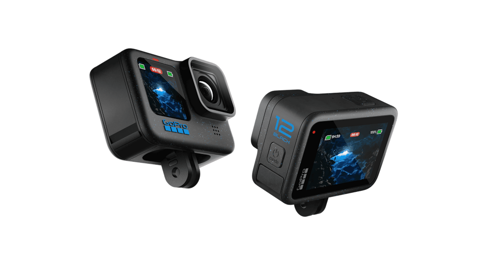 Bis zu 2,5 Stunden kann der Akku der Hero 12 aushalten.