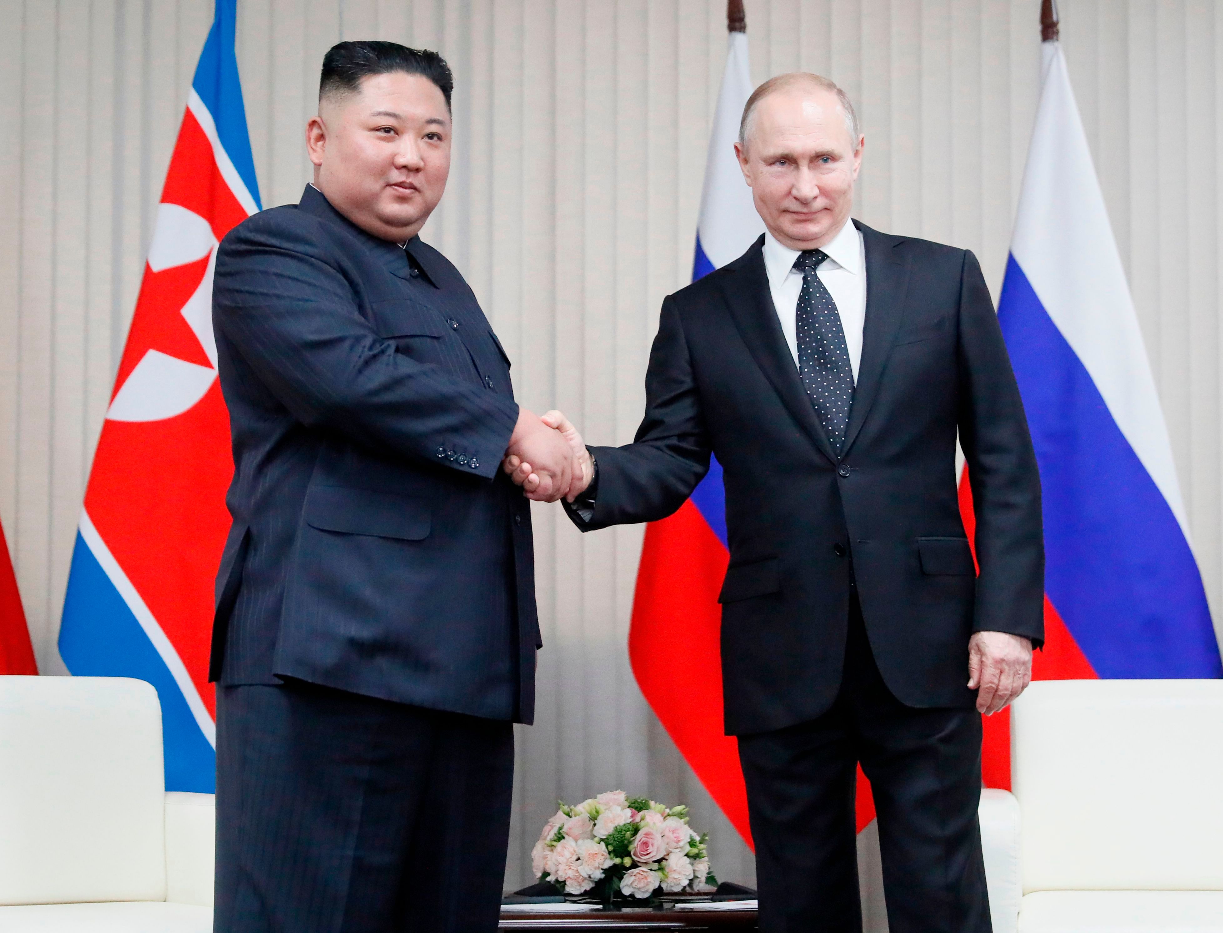 Nordkoreas Machthaber Kim Jong Un hat Russland bei seinem Besuch im September 