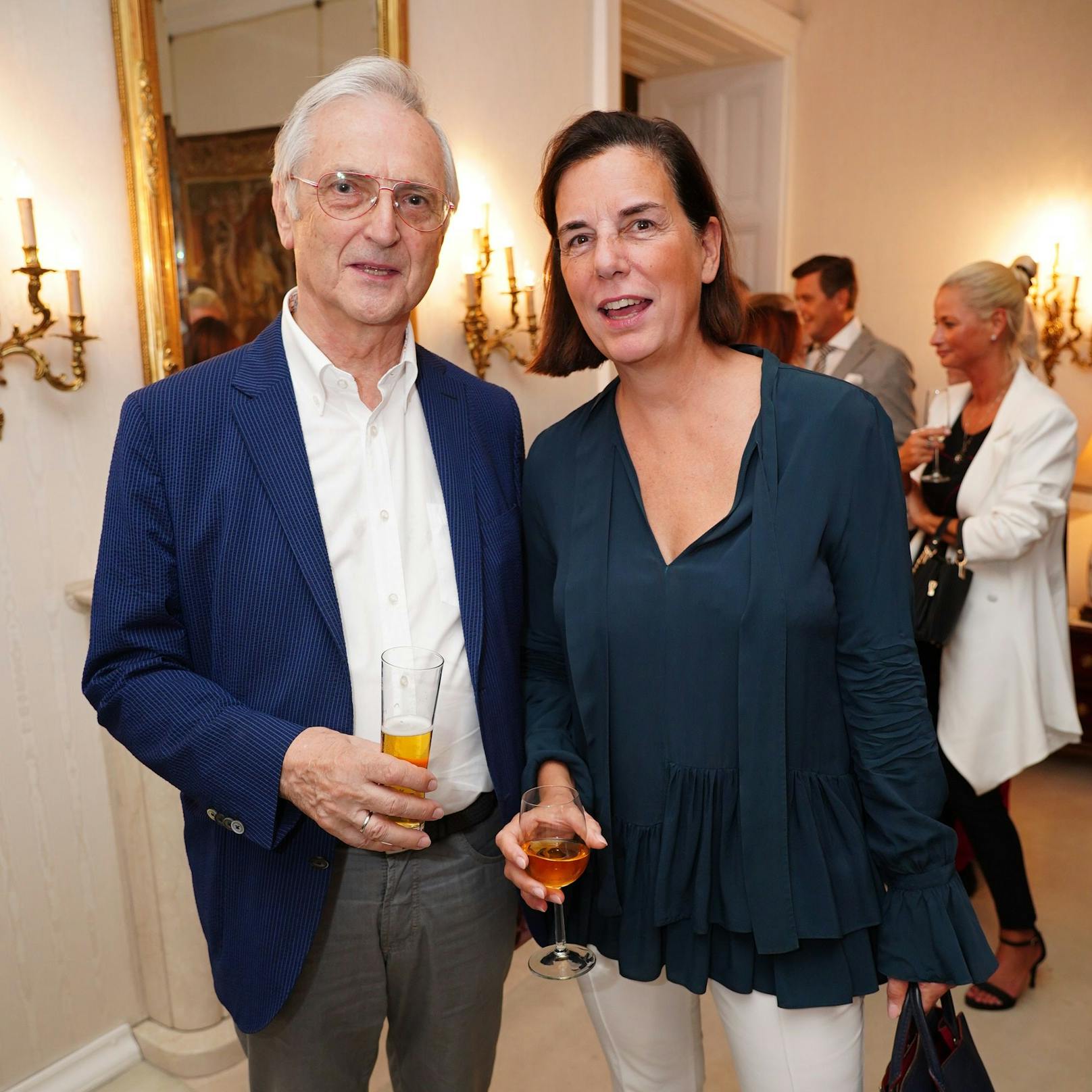 Johann Kolarik zusammen mit Christiane Wenckheim.