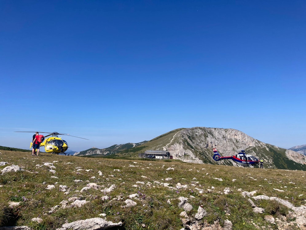 Ein großer Rettungseinsatz musste am Wochenende am Wetterkogel gestartet werden.