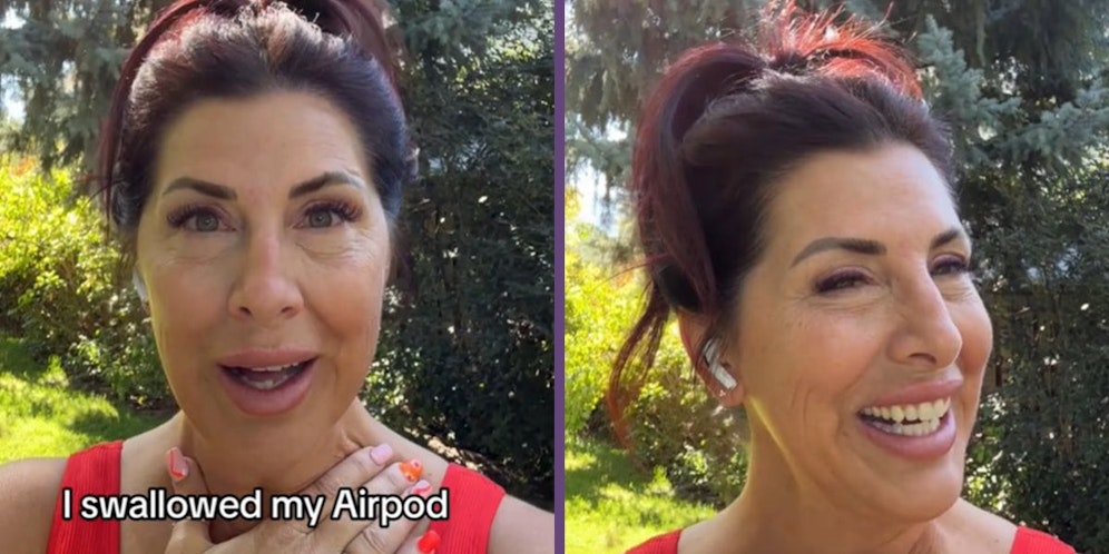 Tanna Barker (Bild) nahm den Vorfall mit Humor.