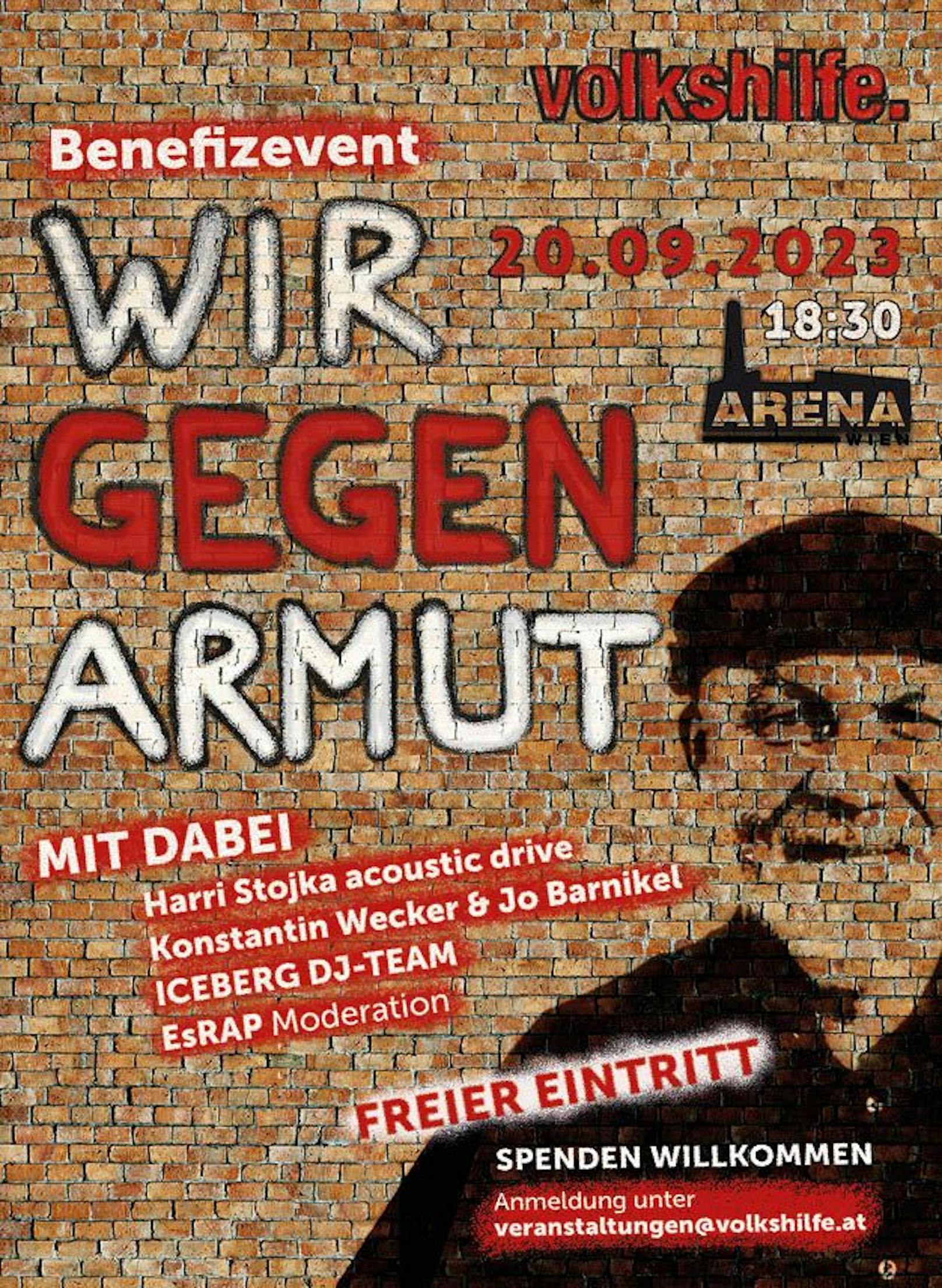 Wir gegen Armut mit Konstantin Wecker