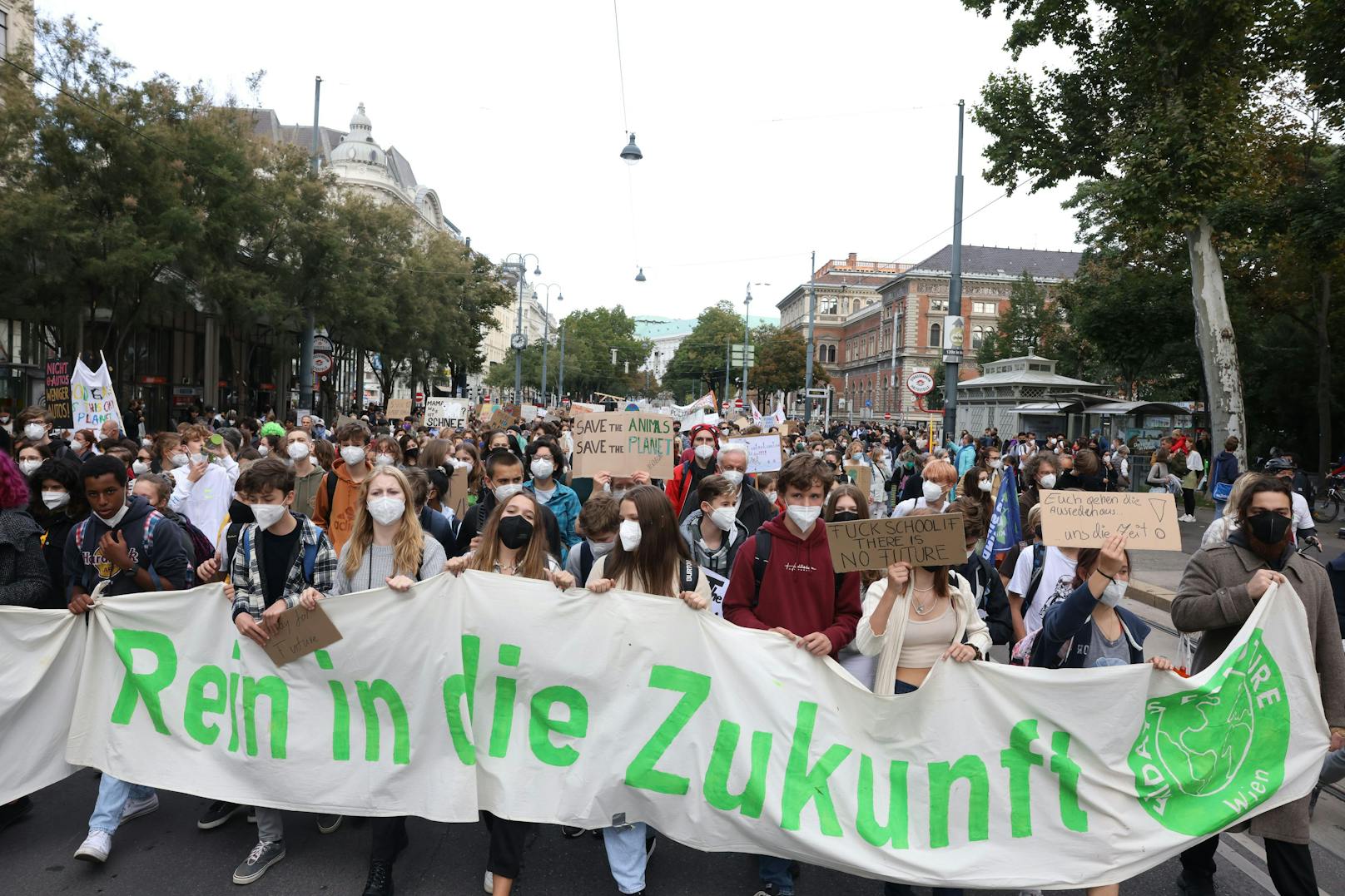 Weltweiter Klimastreik – Hier wird in Wien demonstriert
