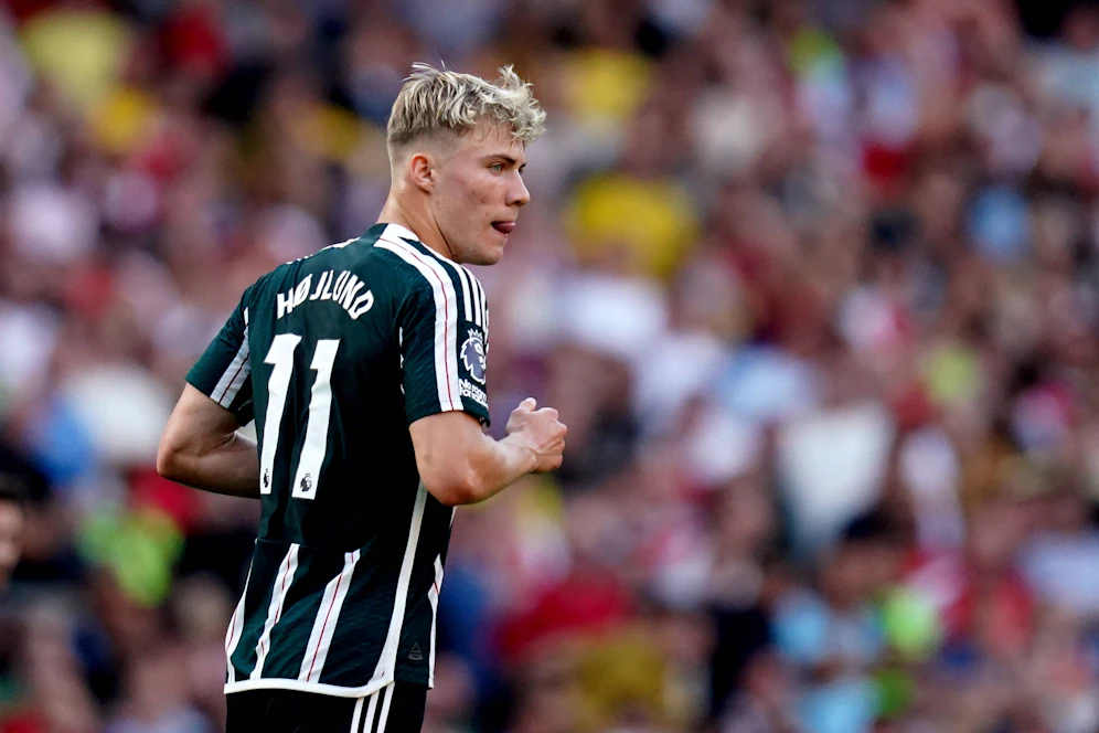 Das Trikot von Rasmus Höjlund war wochenlang nicht erhältlich. 
