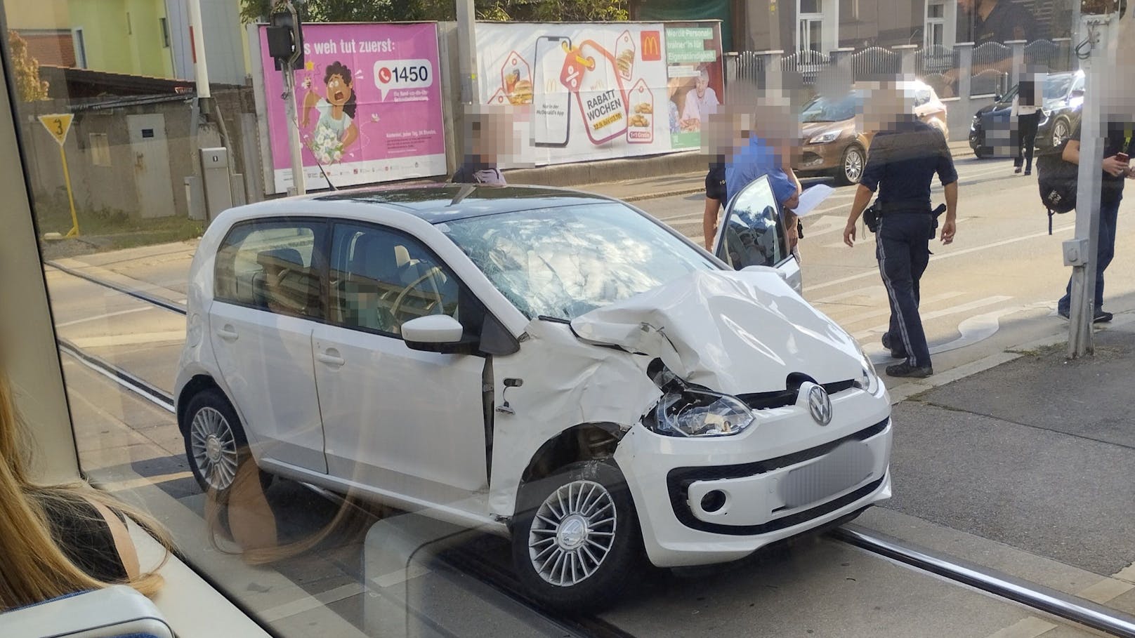 In Wien kam es am frühen Dienstag zu einem Verkehrsunfall.
