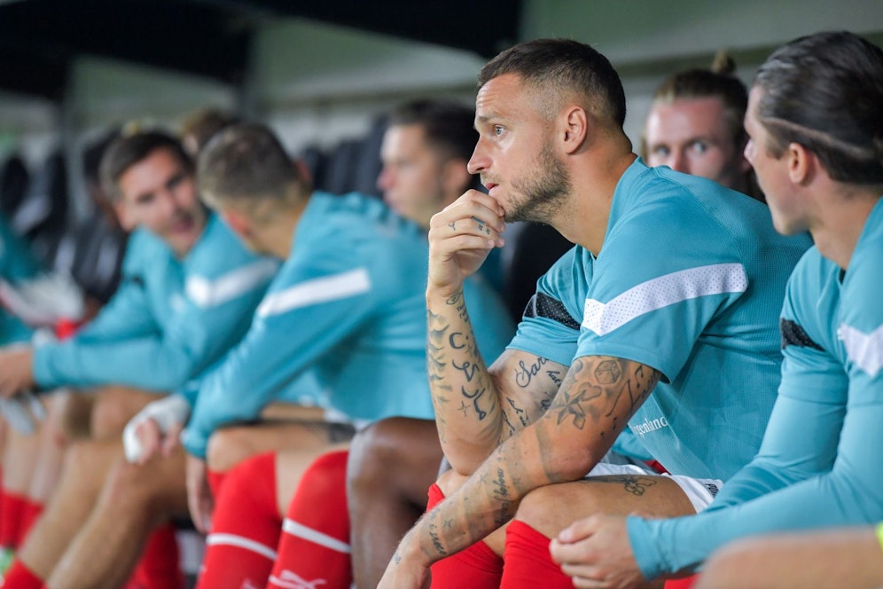Marko Arnautovic könnte gegen Schweden nur auf der Bank sitzen. 