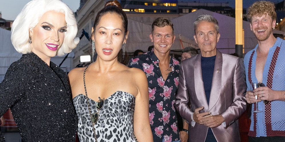 Die österreichische Promiszene erschien zahlreich bei der Eröffnung der MQ Fashion Week 2023.