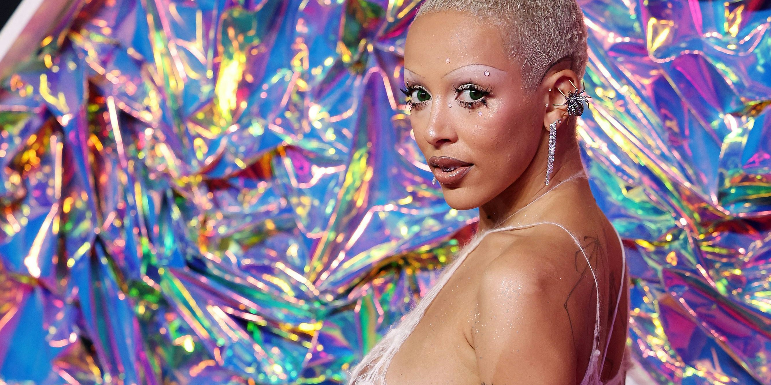 Doja Cat attends the 2023 MTV Video Music Awards at the Prudential Center in Newark, New Jersey, U.S., September 12, 2023. REUTERS/Andrew Kelly