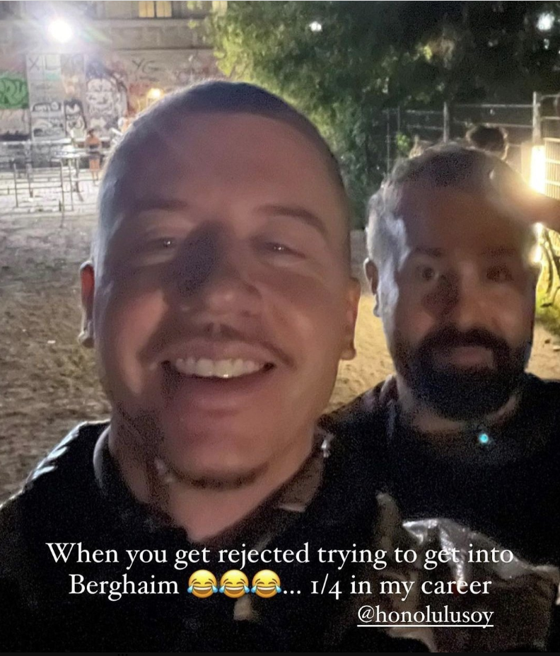 Macklemore durfte nicht rein ins Berghain.