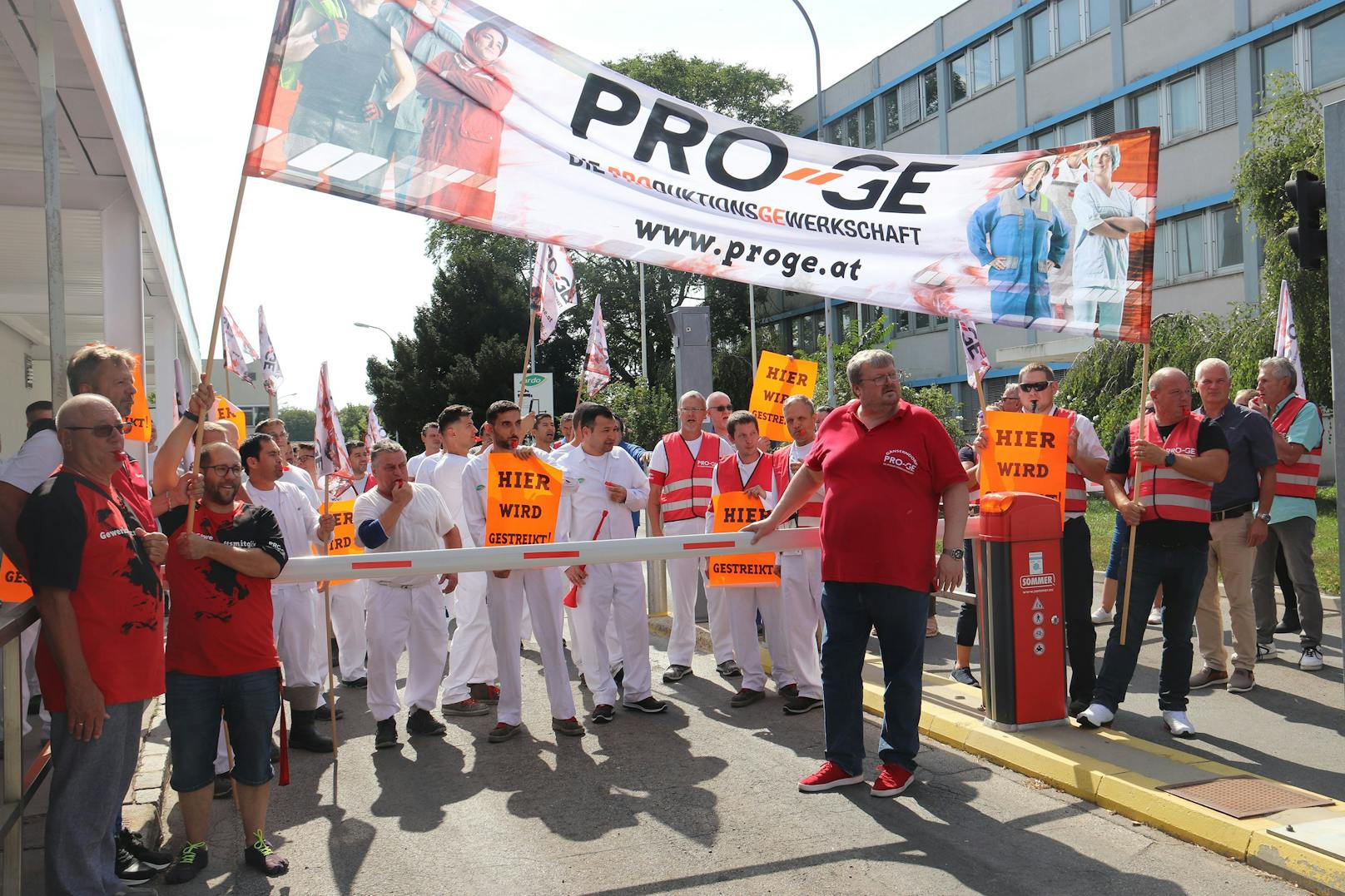 Groß-Enzersdorf: Streik bei Ardo wurde unterbrochen