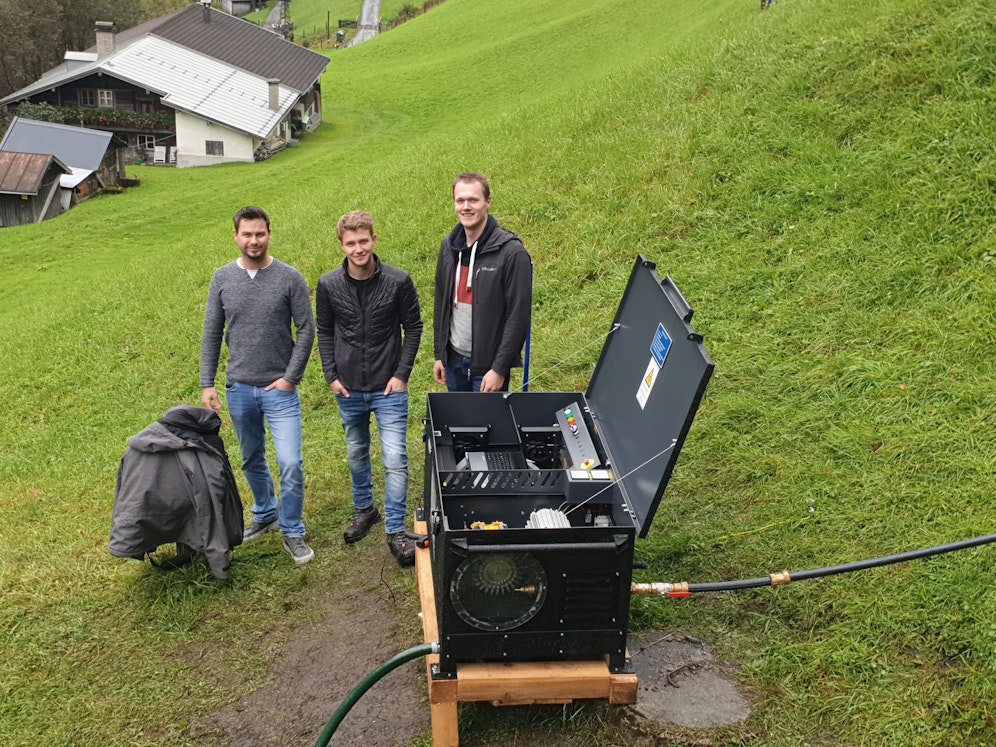 Kleinstwasserkraftwerk mit Peltonturbine: So soll man auch bei einem Blackout in der Lage sein, autark Strom zu generieren.