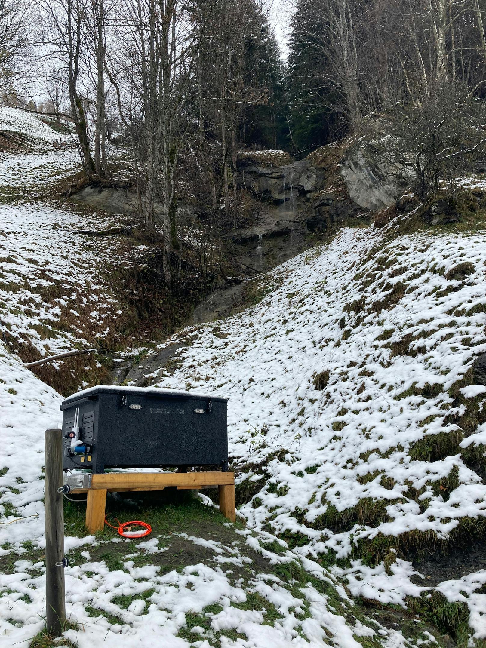 Kleinstwasserkraftwerk mit Peltonturbine