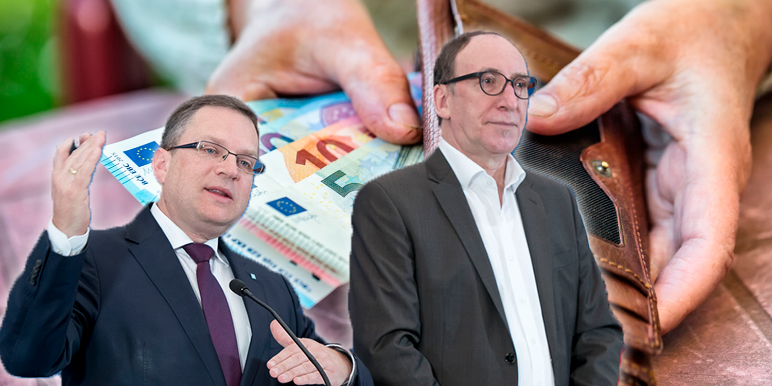 Die Pensionen werden stark erhöht.
