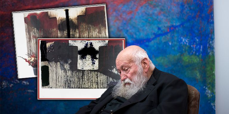 Wertvolle Gemälde von Hermann Nitsch wurden gestohlen.