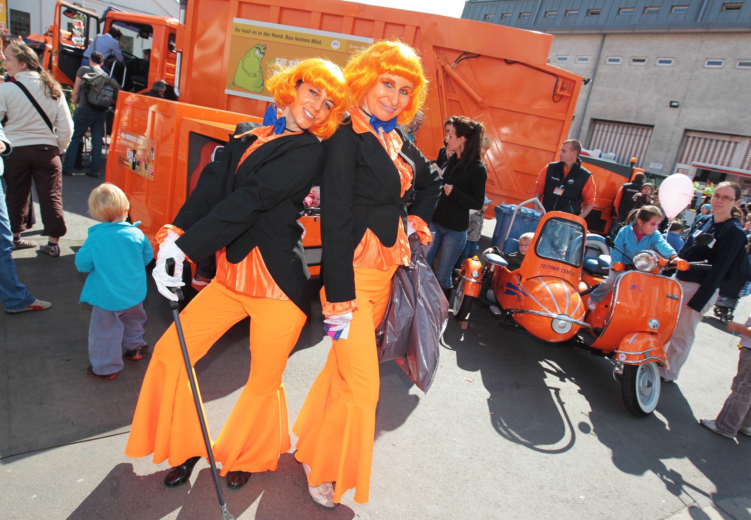 Die MA 48 lädt am Wochenende zum Mistfest.