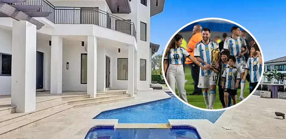 Die neu Traumvilla der Familie Messi
