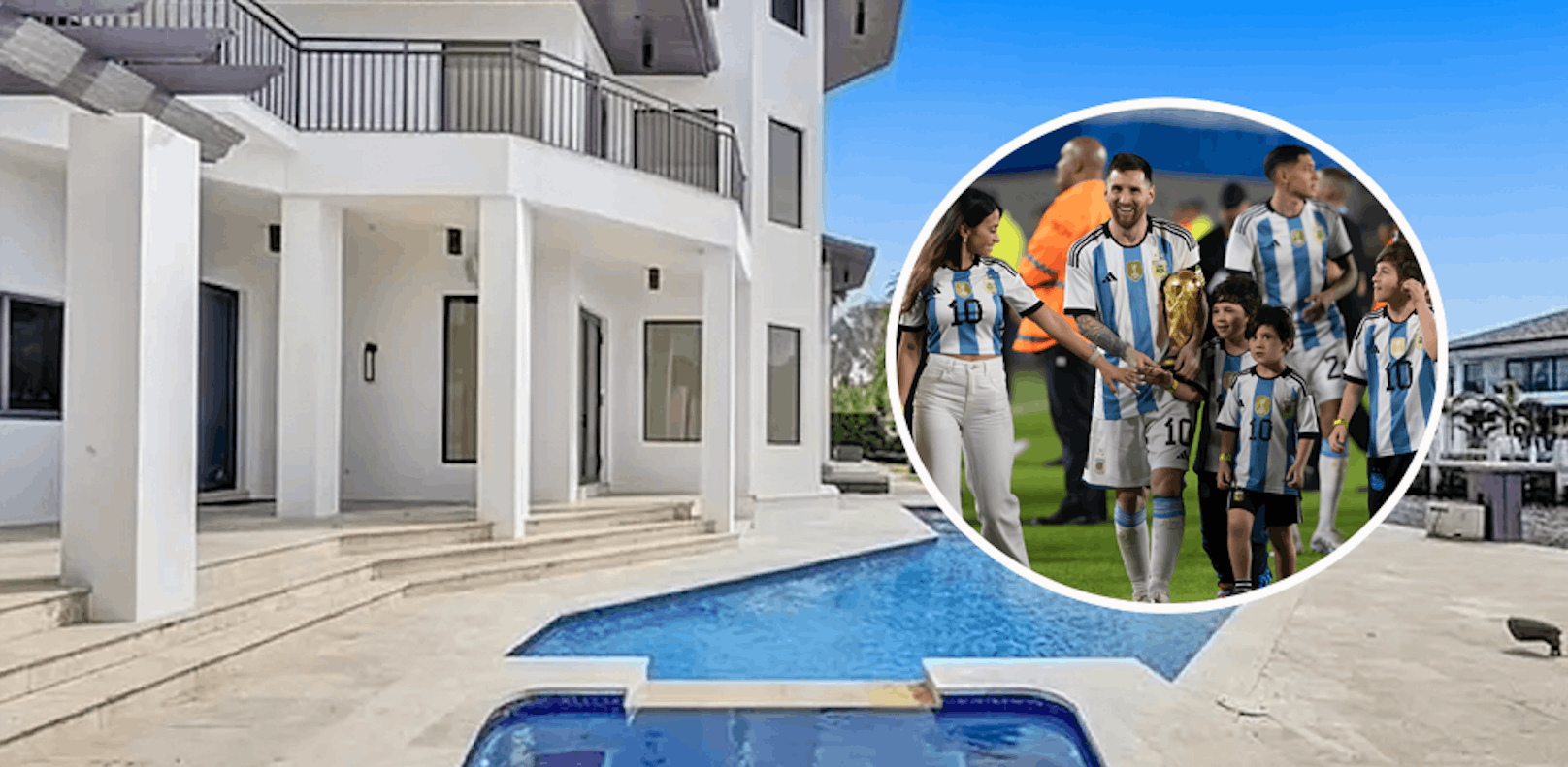 Die neu Traumvilla der Familie Messi