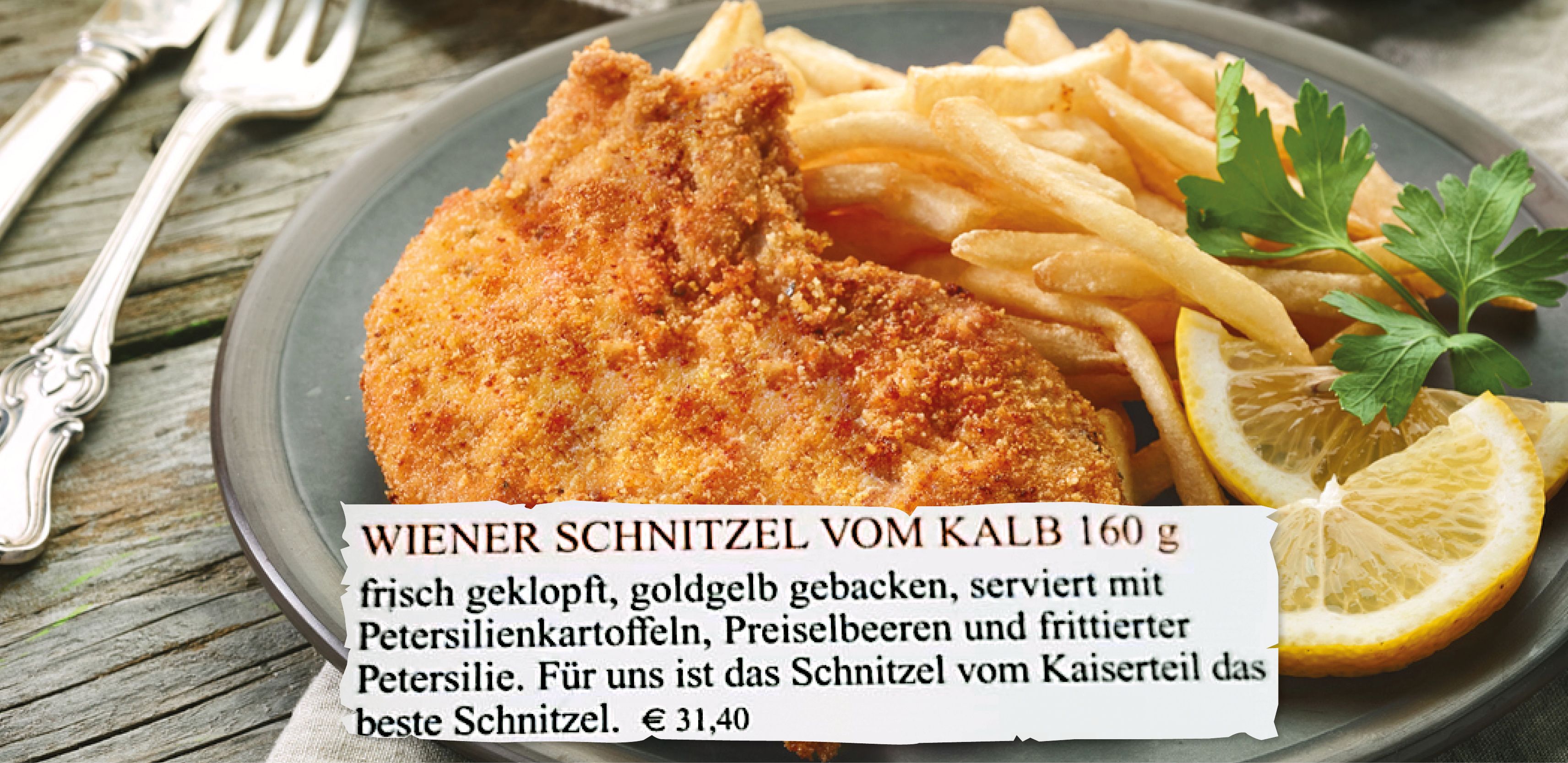 Landzeit Kalbsschnitzel Preis