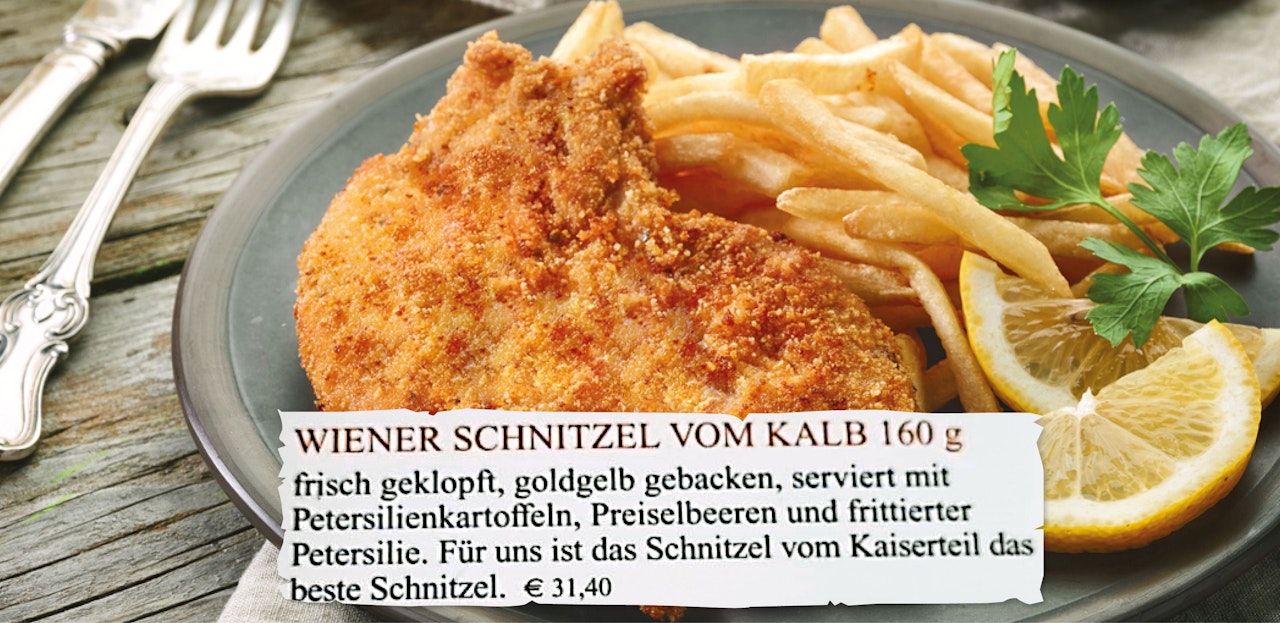 Heute.at - Kann nicht sein – hier kostet Schnitzel schon 31 Euro
