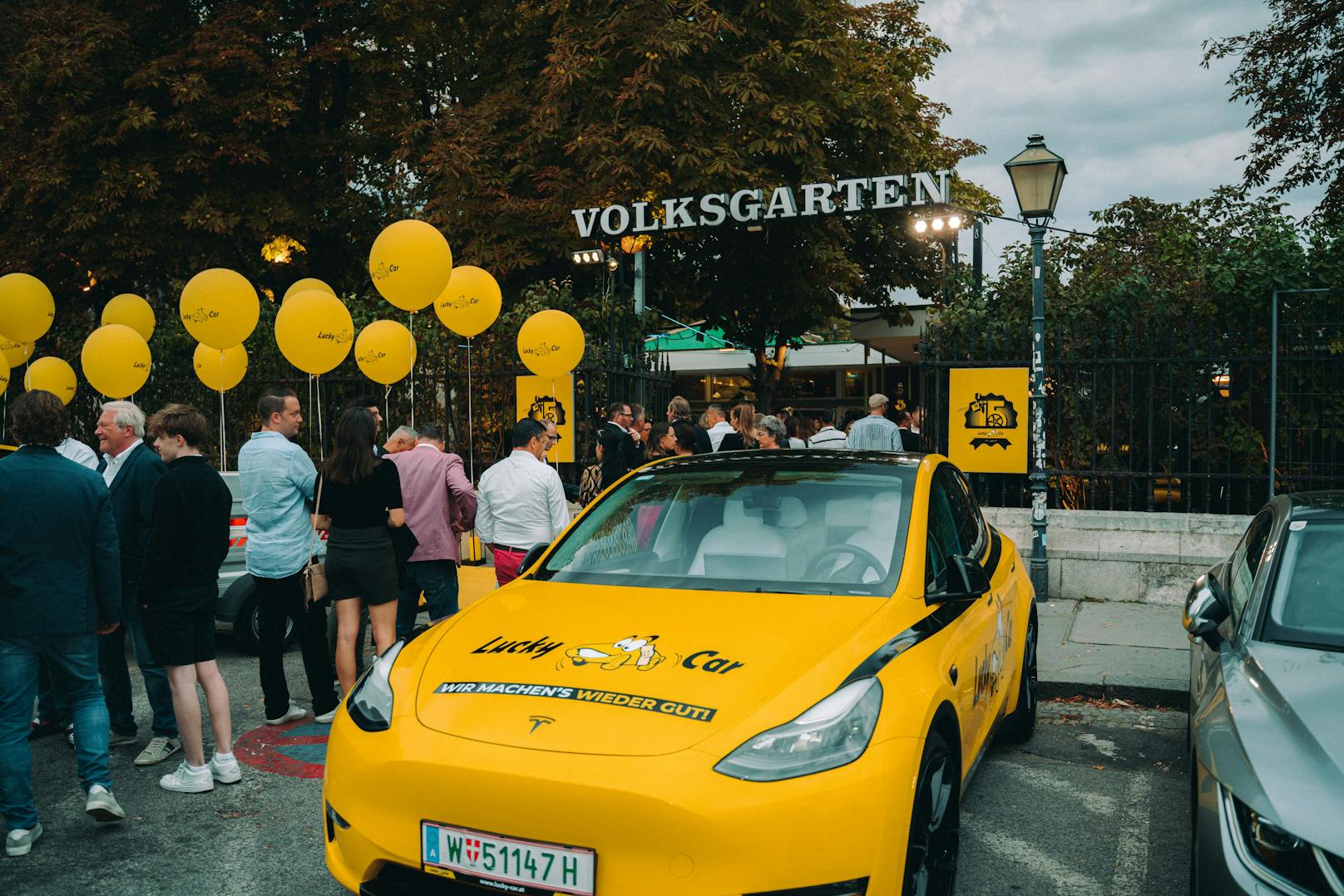 Lucky Car 15 Jahresfeier im Wiener Volksgarten