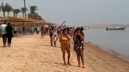 Bei den Badegästen herrschte Entsetzen.