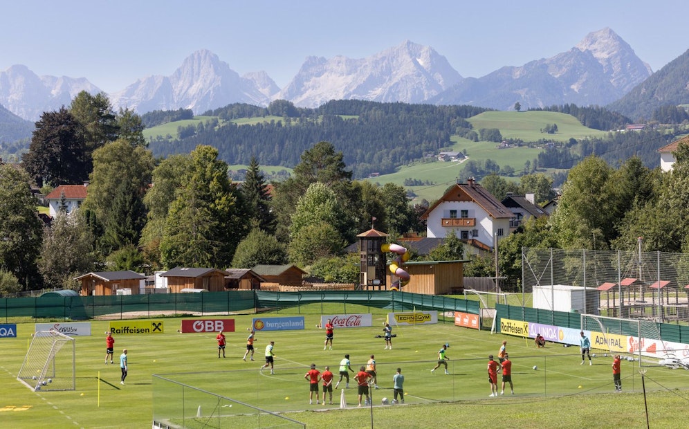 Das ÖFB-Camp in Windischgarsten