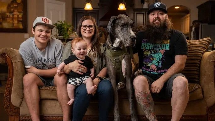 Seine Familie betrachete ihn als vollwertiges Mitglied.