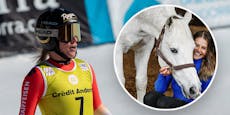 Ski-Queen Suter trauert um ihr geliebtes Pferd Nikito
