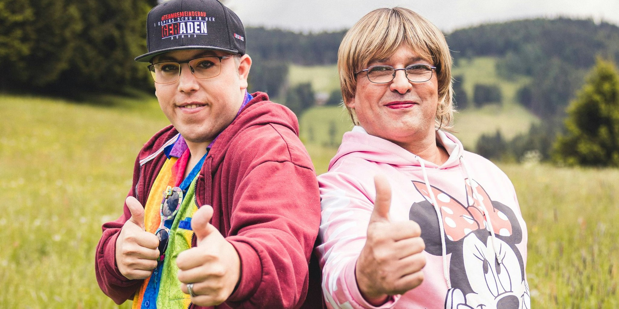 Alex und Tamara waren im ATV-"Gemeindebau" - jetzt geht es für sie zu "Forsthaus Rampensau".