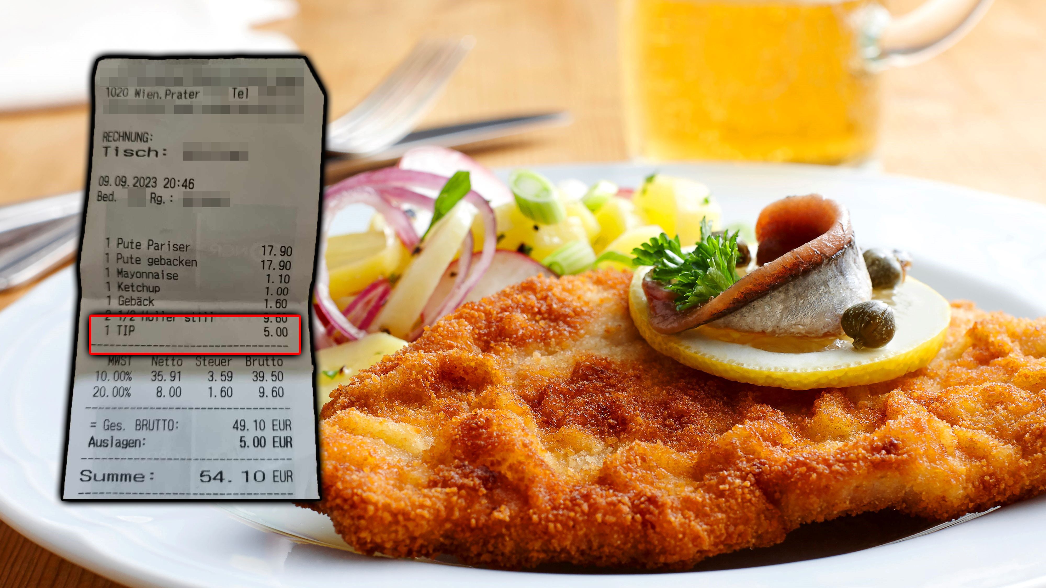 Wiener trotzt Zwangstrinkgeld, muss trotzdem zahlen