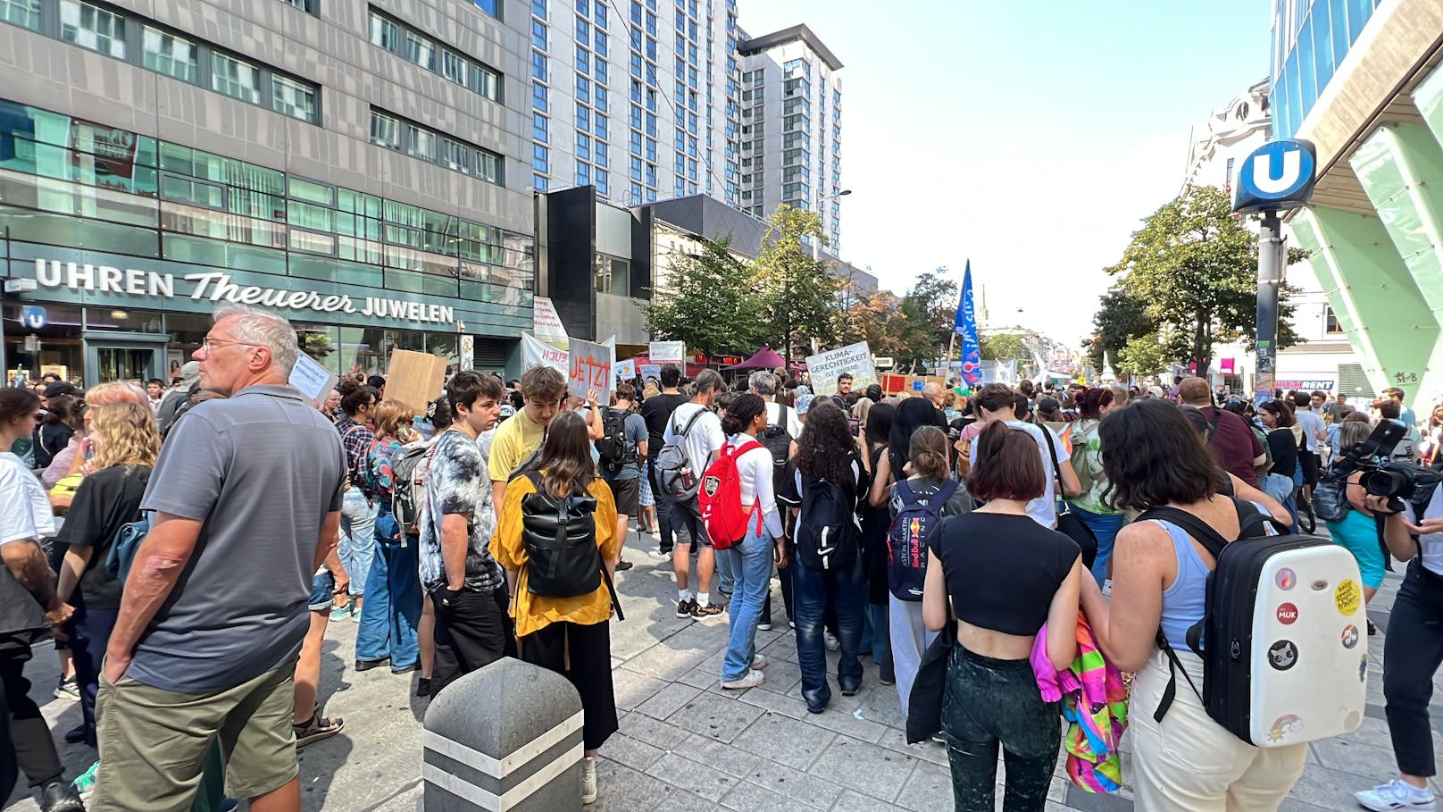 Fridays For Future-Klimastreik am 15.09.2023 in Wien