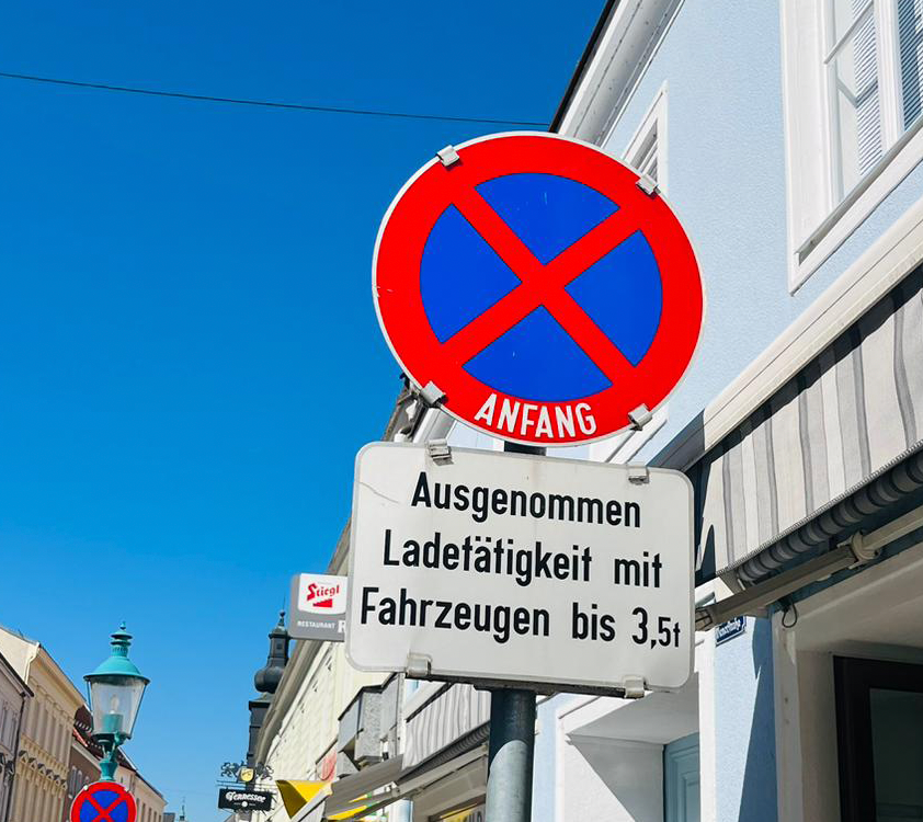 Ärger wegen Parkstrafe in der Wiener Straße in St. Pölten