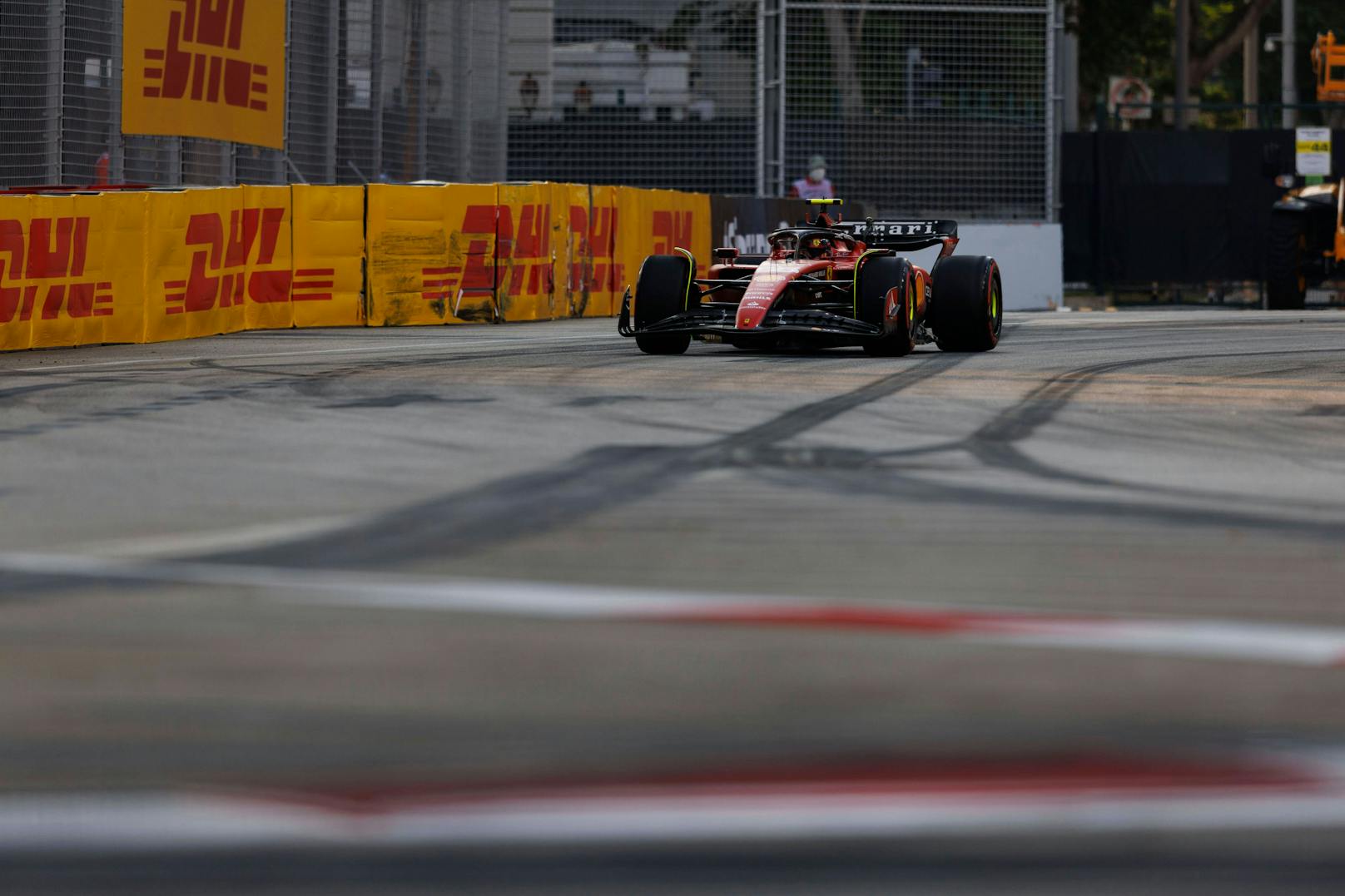 Ferrari-Pilot Carlos Sainz. 