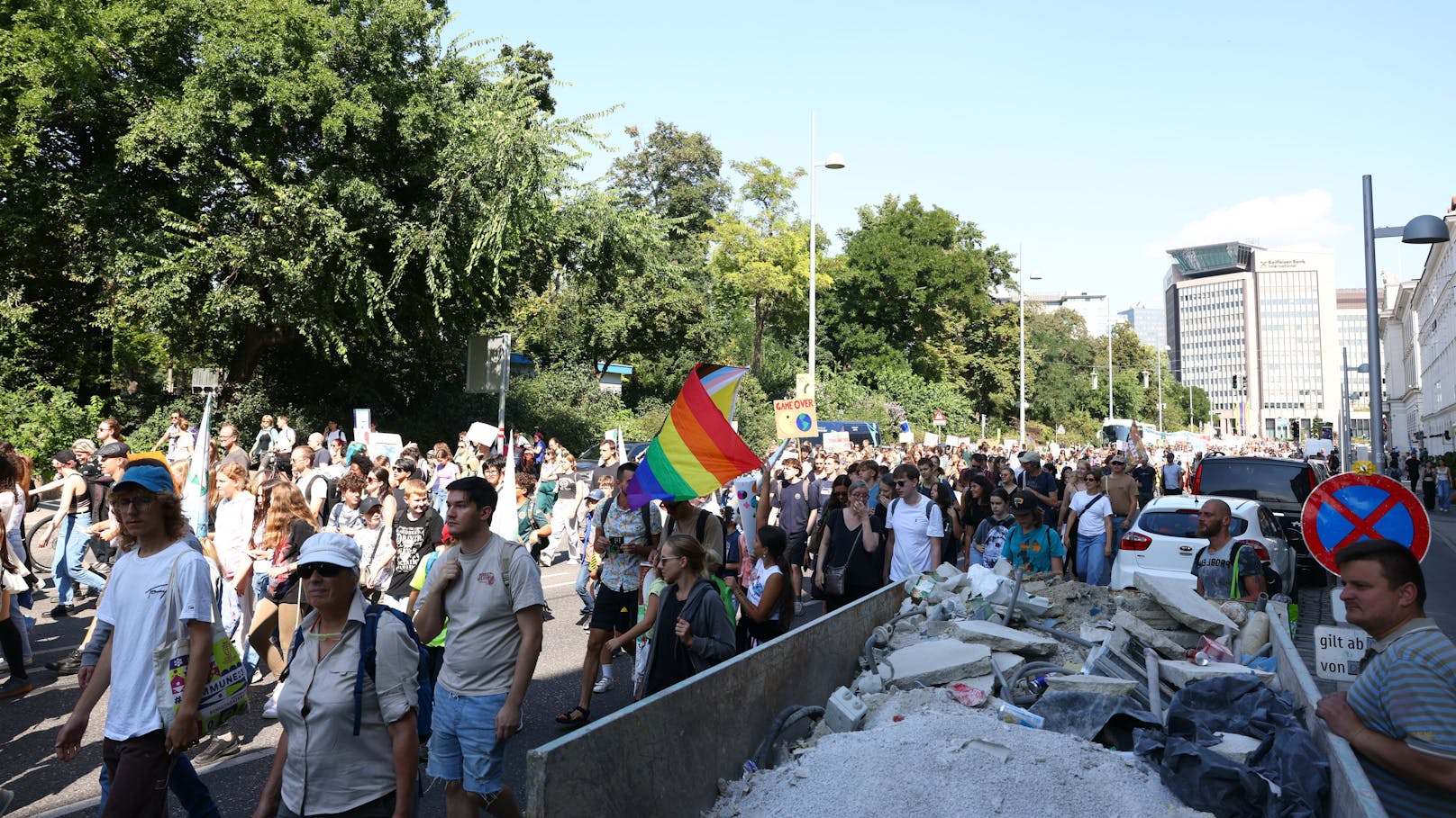 Hier weitere Fotos vom Klimastreik am Freitag: