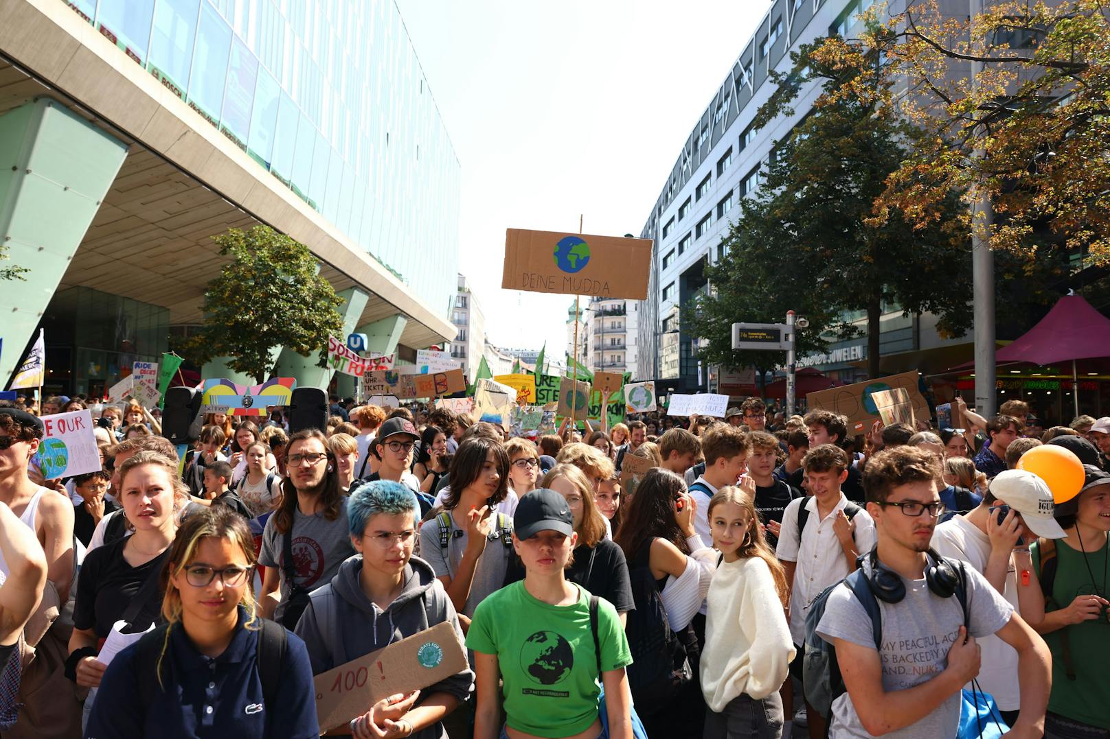 Tausende unterwegs – was die Klima-Demonstranten wollen