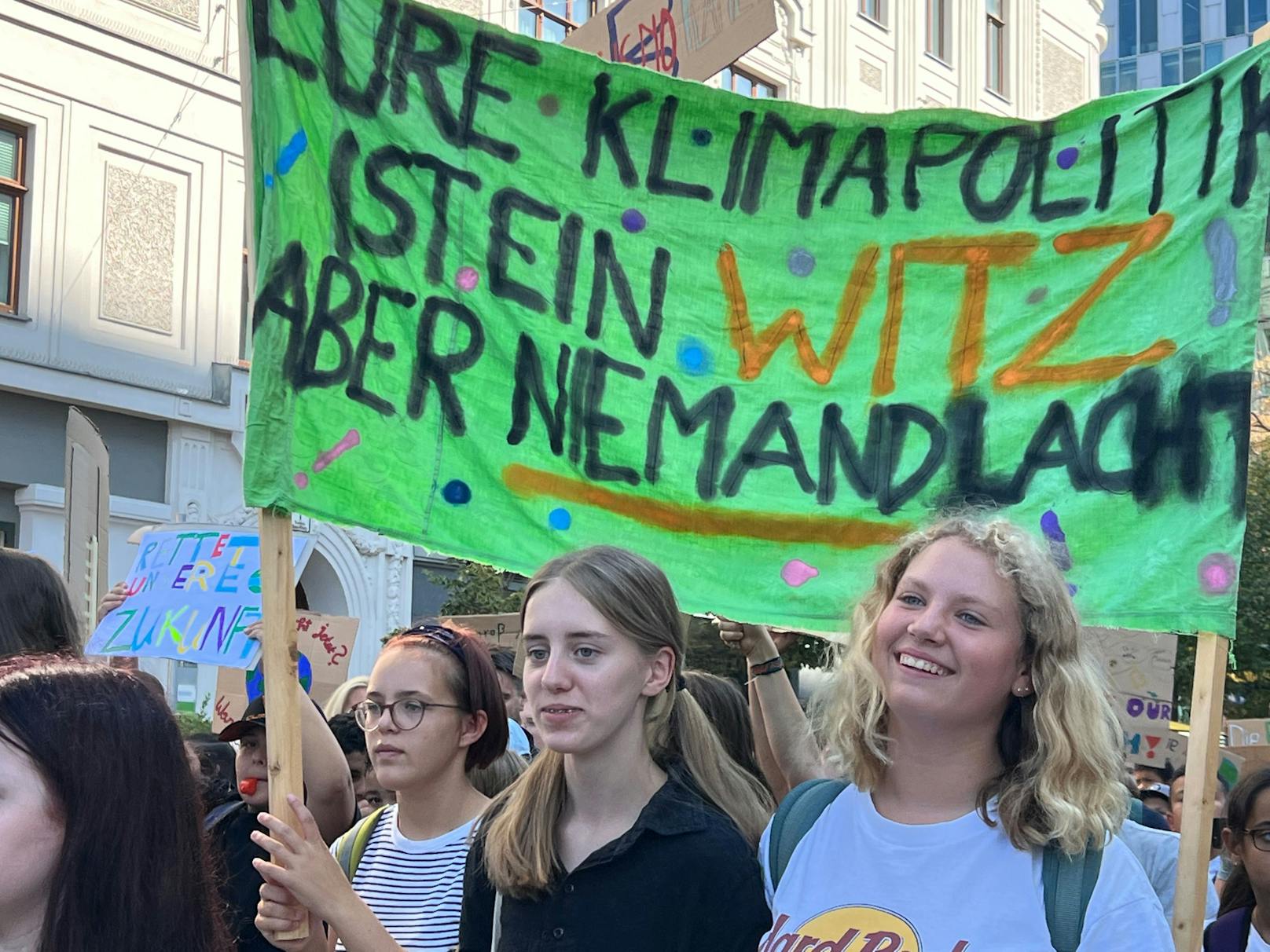Fridays For Future-Klimastreik am 15.09.2023 in Wien