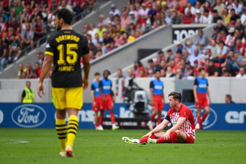 ÖFB-Teamstürmer Michael Gregoritsch musste angeschlagen ausgetauscht werden. 