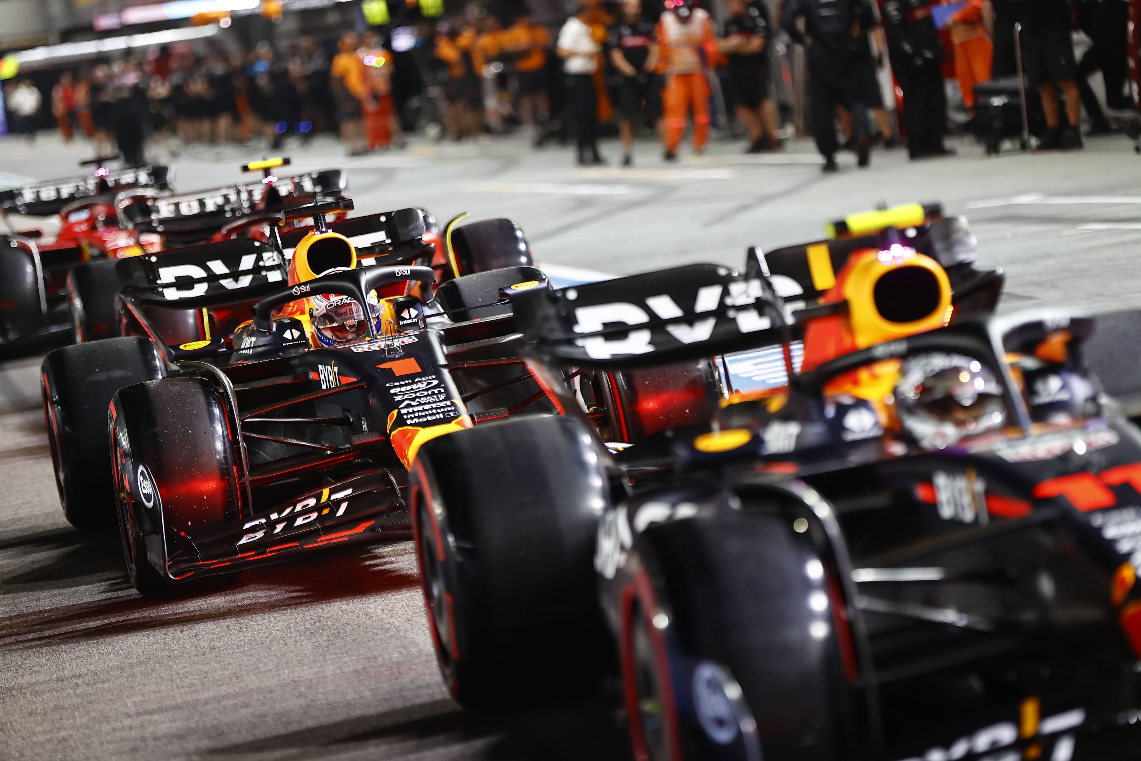 Ein Tag zum Vergessen für Red Bull