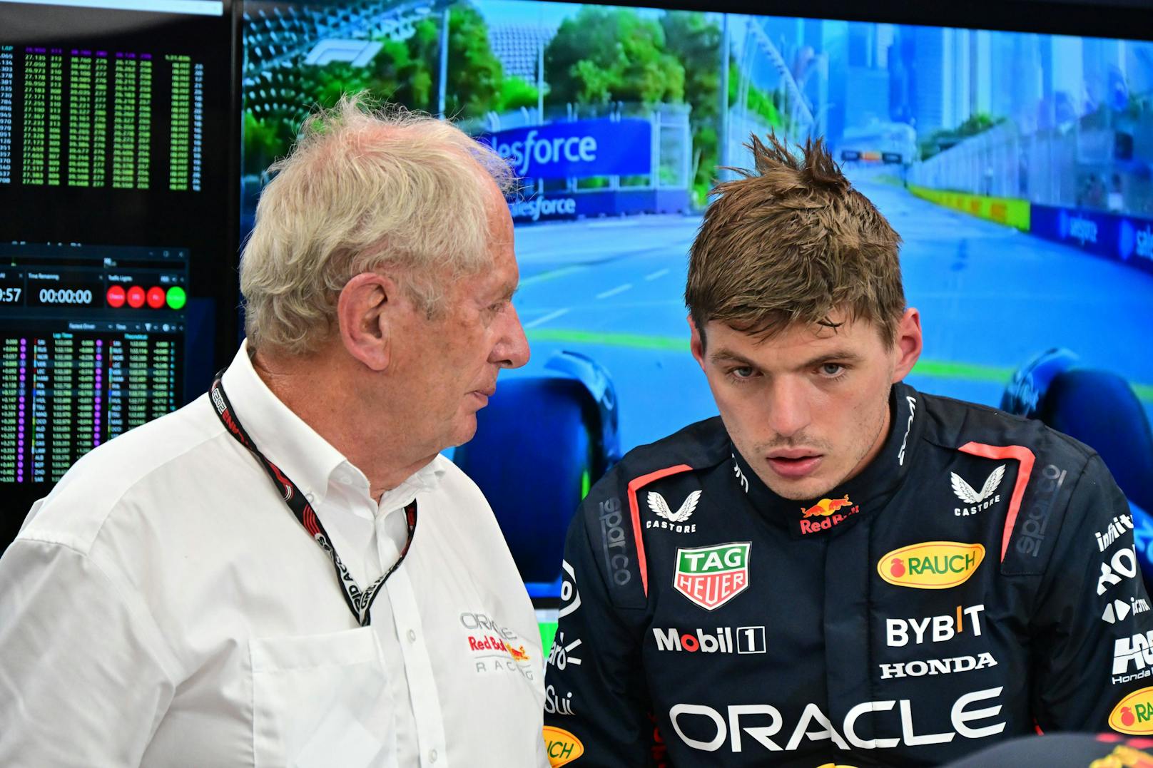 Max Verstappen wurde in Singapur nur Fünfter: "Fahre wie auf Eis."