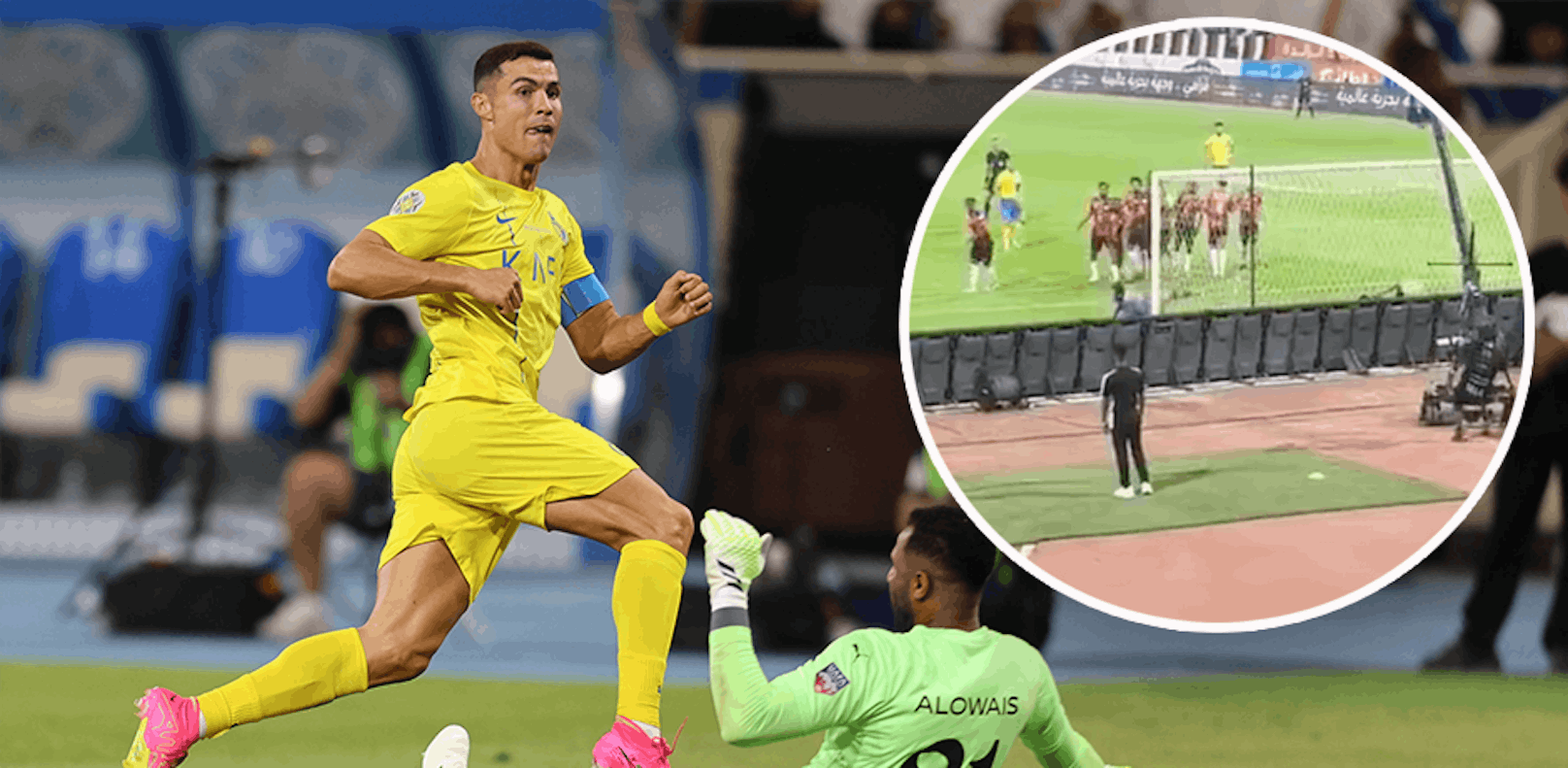 Ronaldo beim 3:1-Sieg von Al Nassr