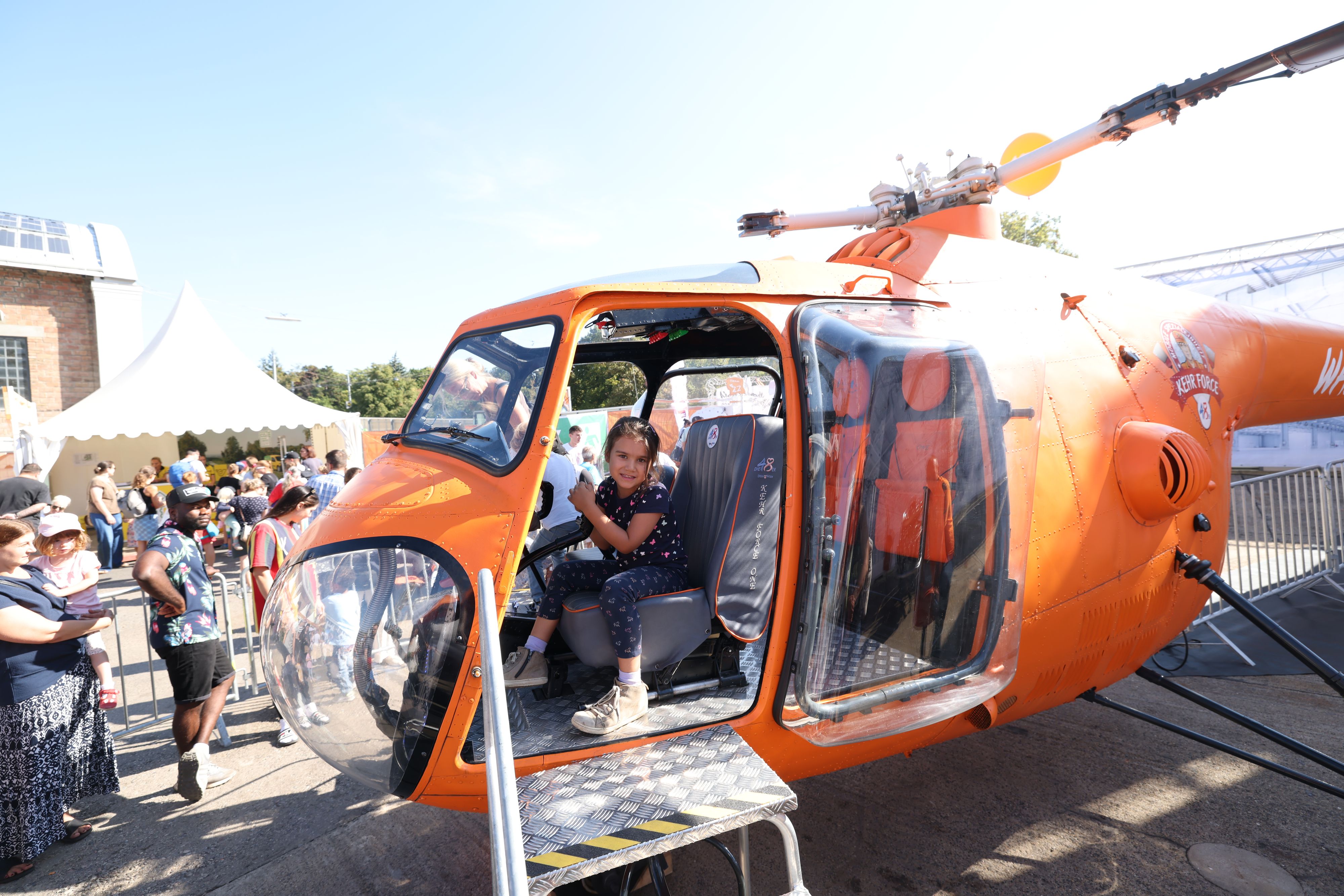 Mit einem Rundflug wird es beim Mistfest am Wochenende nichts: Schwerer Regen wird ab Freitag erwartet. (Archivbild)