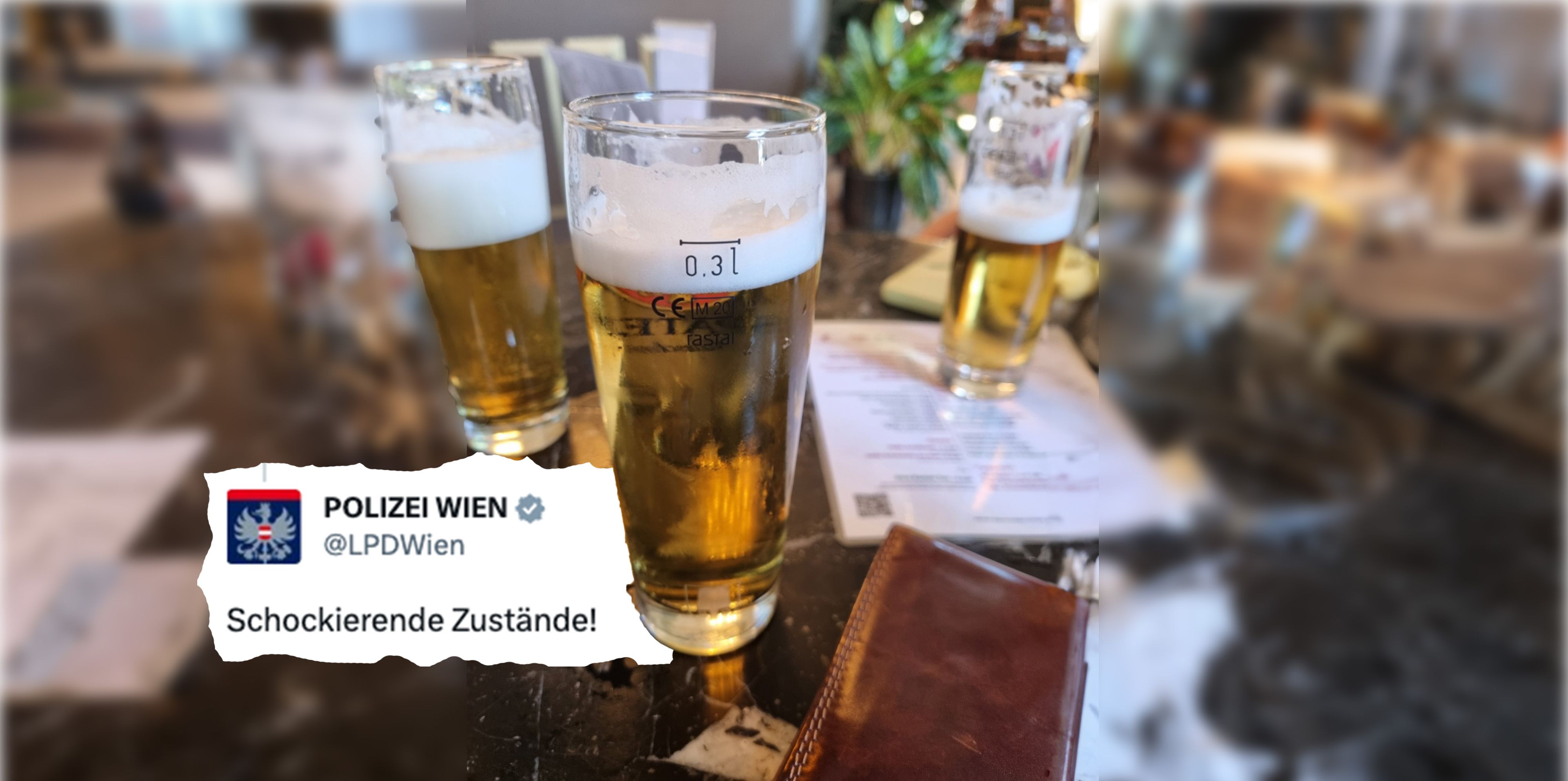 Bei einer Beisl-Tour durch alle Wiener Bezirke fühlte sich ein Teilnehmer vom Lokal betrogen.