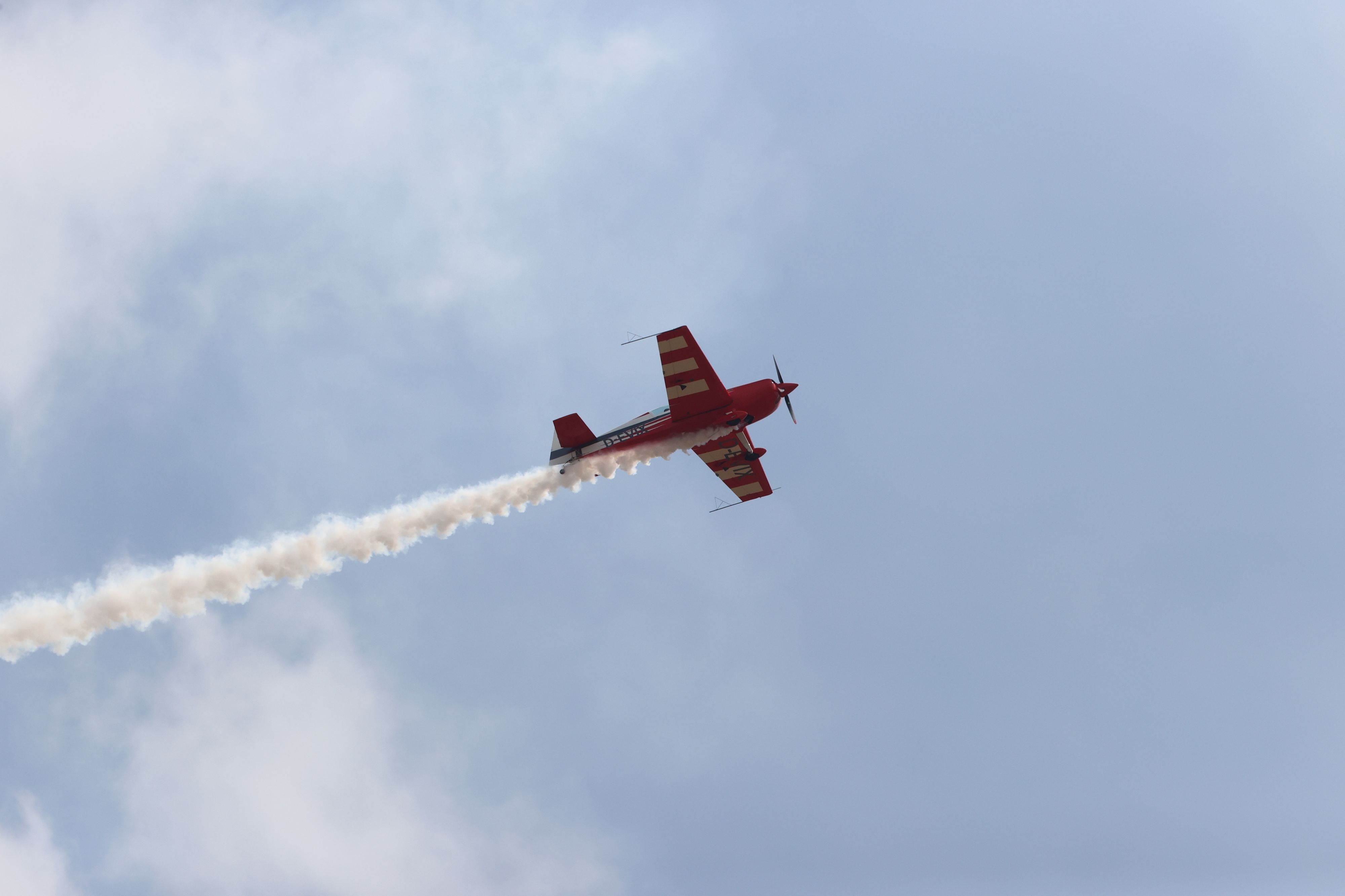Der 57-jährige Pilot war mit einem Kunstflugzeug unterwegs. (Symbolbild)