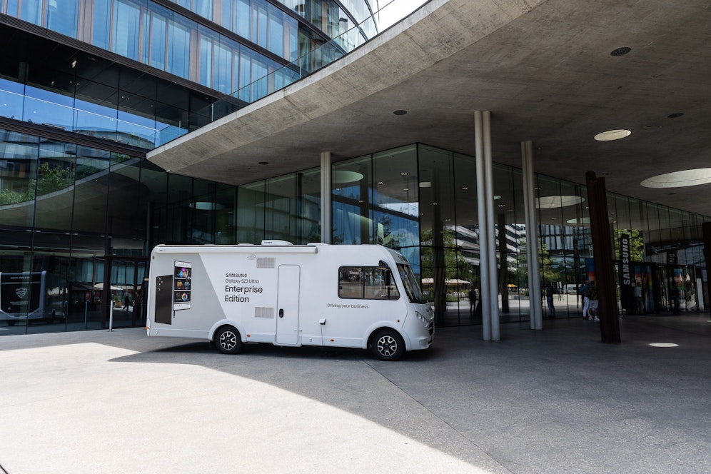 Samsungs High-Tech Geräte gehen jetzt auf Österreich-Tournee.