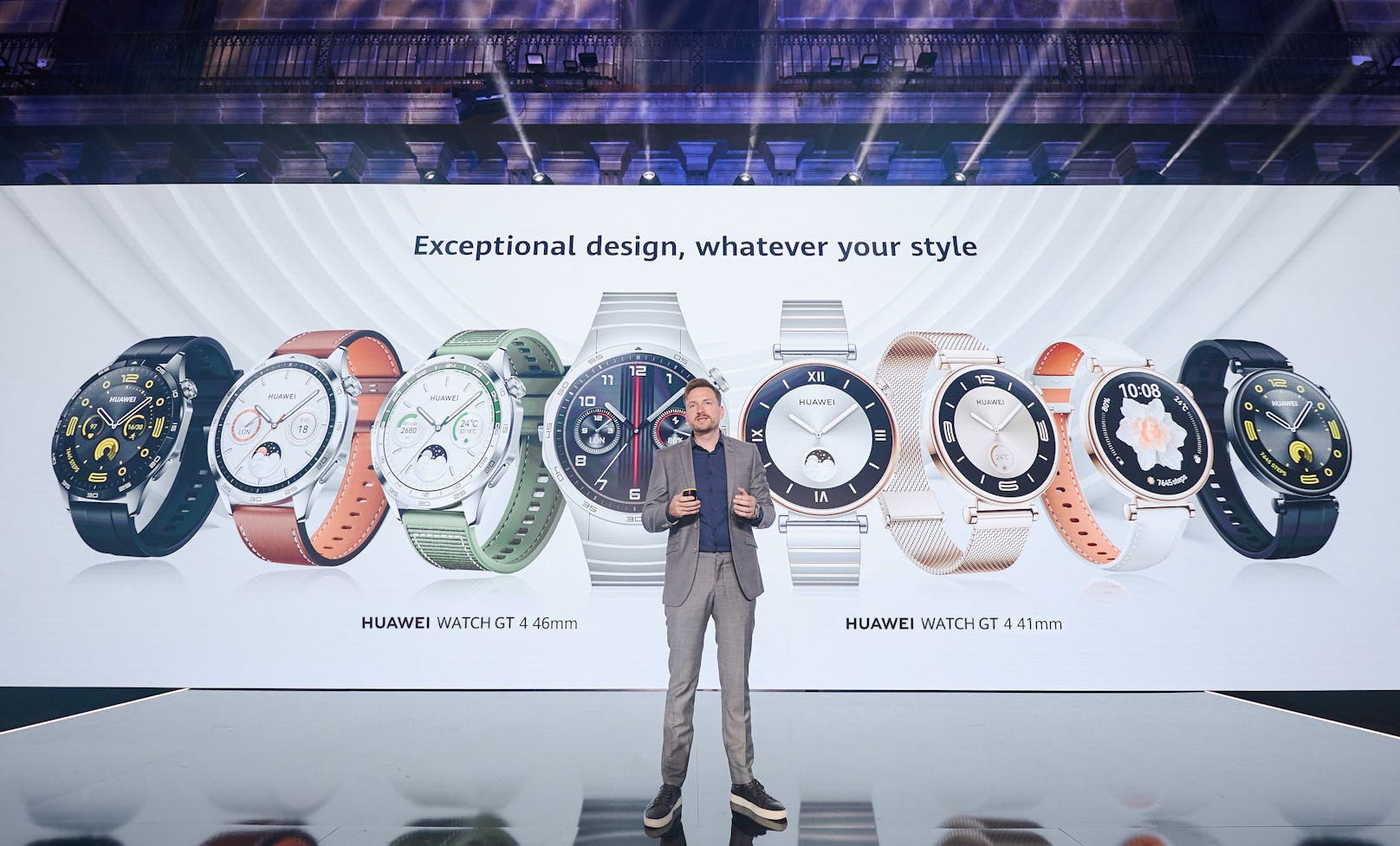 Highlight der neuen Produktreihe ist die Smartwatch-Serie Huawei Watch GT 4.