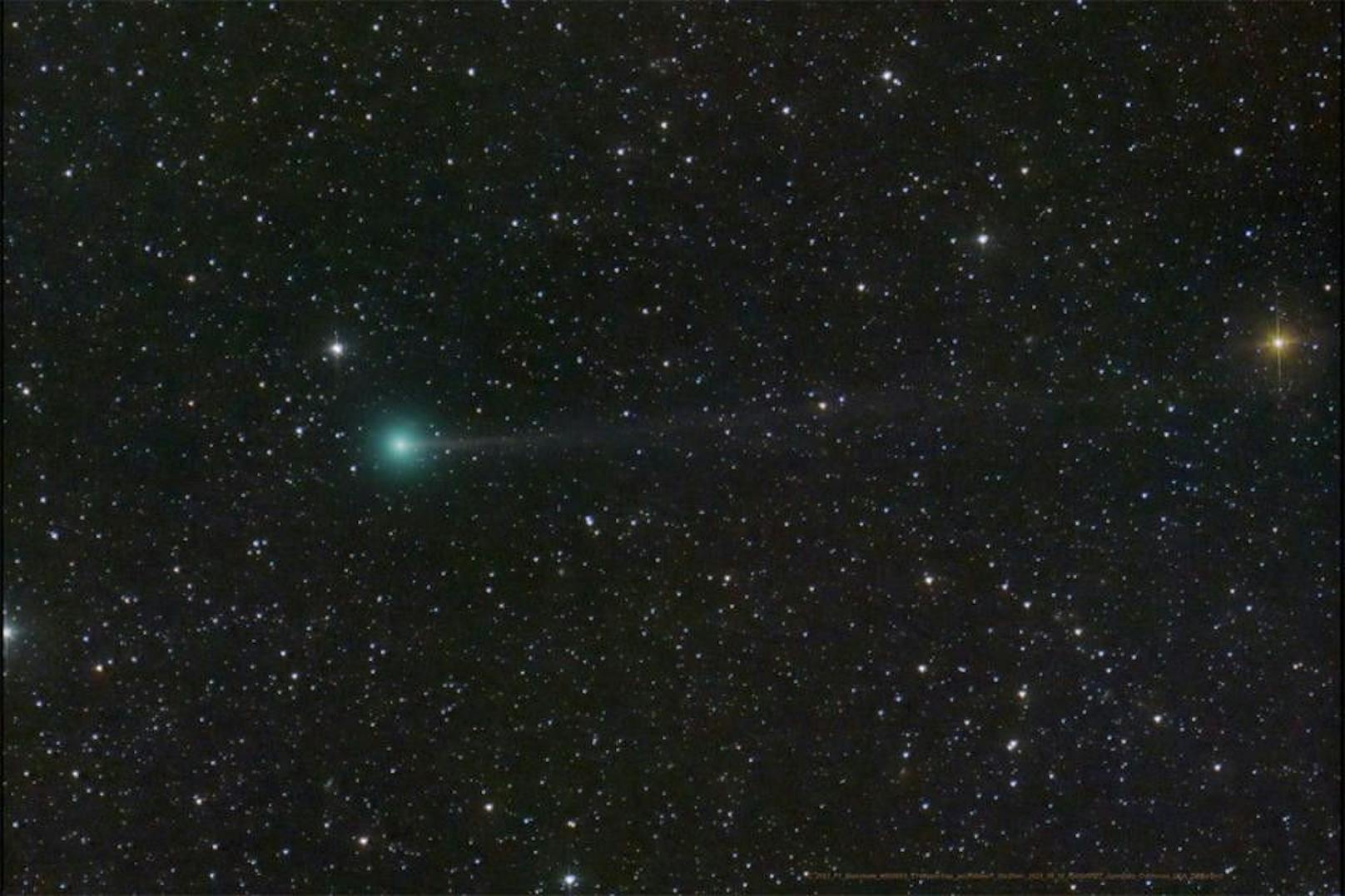 Grüner Komet erstmals seit 440 Jahren von Erde sichtbar