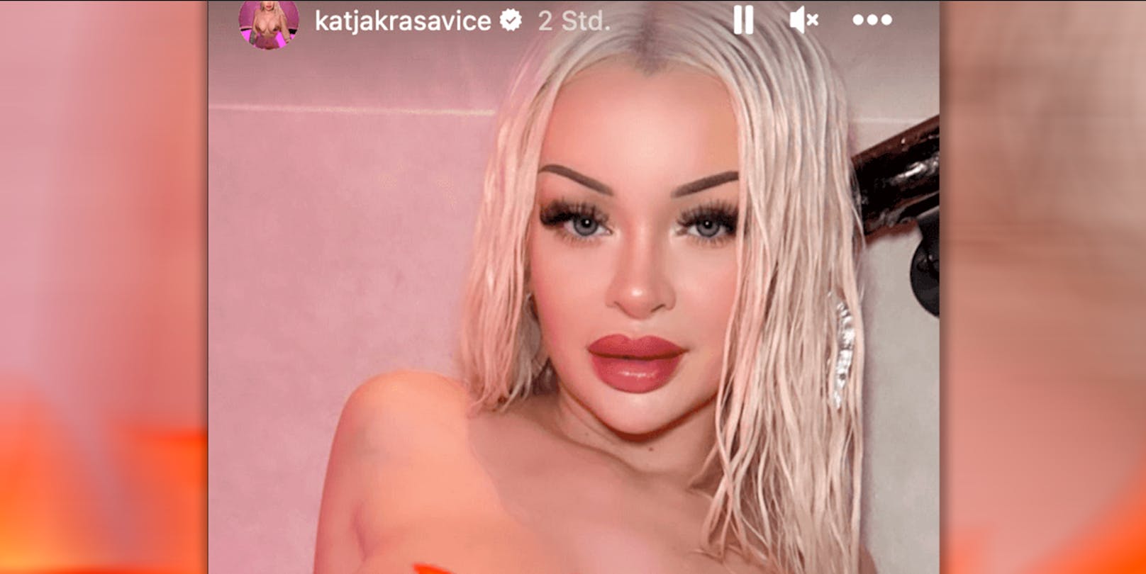 Katja Krasavice postet Nacktfoto auf Insta