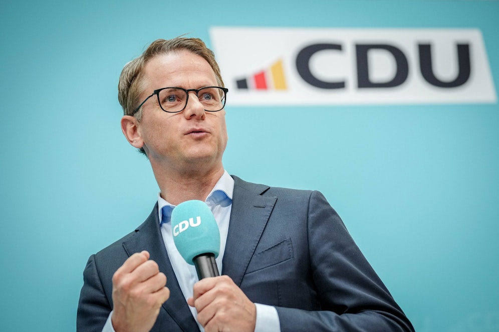Das neue CDU-Logo ist künftig Türkis.
