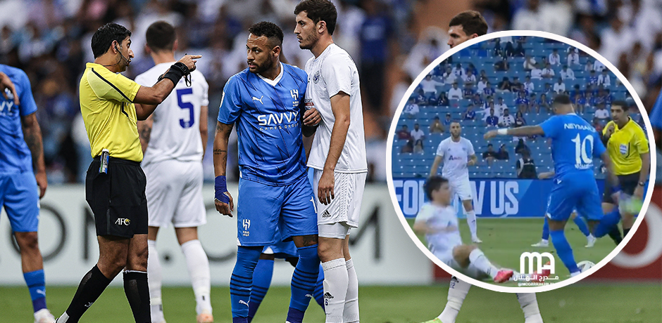 Neymar beim ersten Spiel in der AFC Champions League