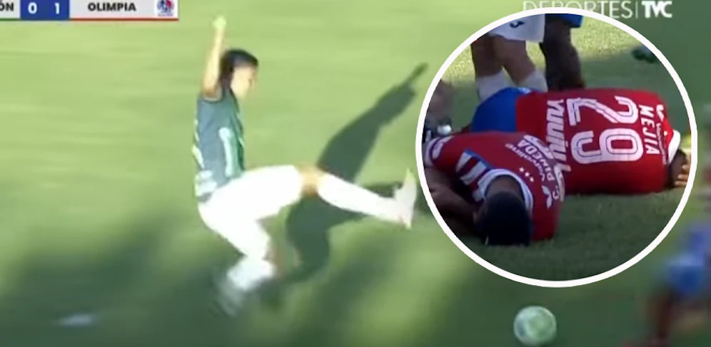 Horror-Foul in der obersten Liga in Honduras